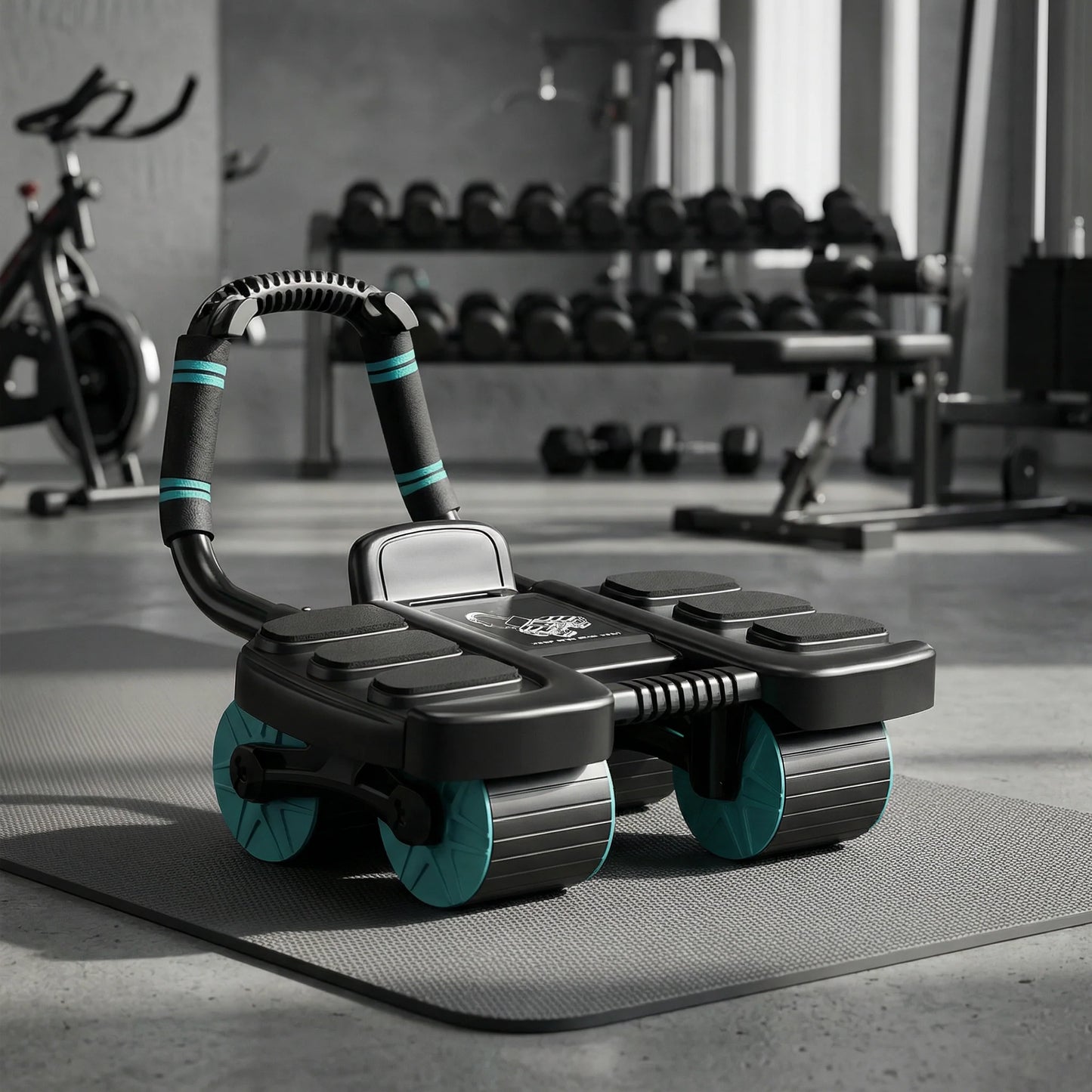 Iron Core 4-Wheel Ab Roller
